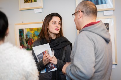 Wernisaż wystawy „Abstrakcje i malarstwo współczesne Peru”