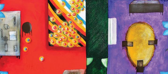 Kanaan – malarstwo semantyczne \ Rafał Strent