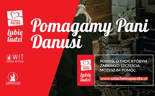 Pomagamy Pani Danusi