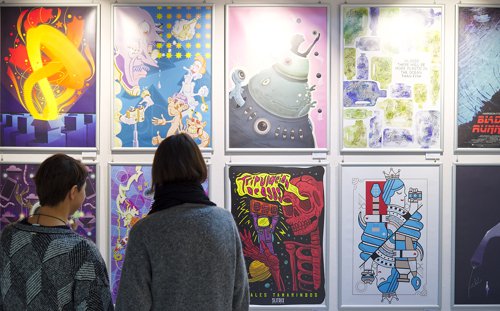 Fotorelacja z otwarcia Międzynarodowej Wystawy Ilustracji Cyfrowej