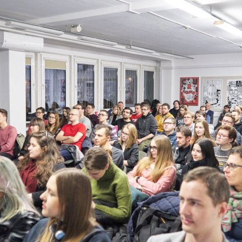 Filip Pachucki - Spotkania z Twórcami \ Fotorelacja