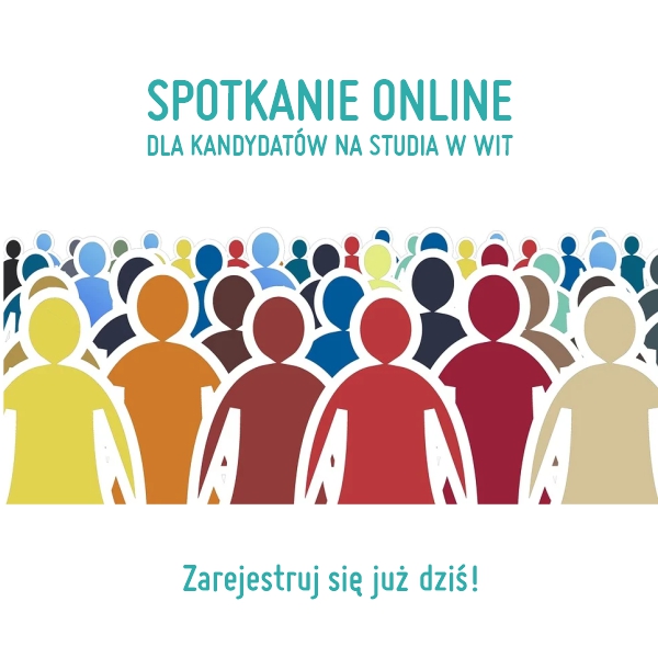 Spotkanie online dla kandydatów na studia w WIT