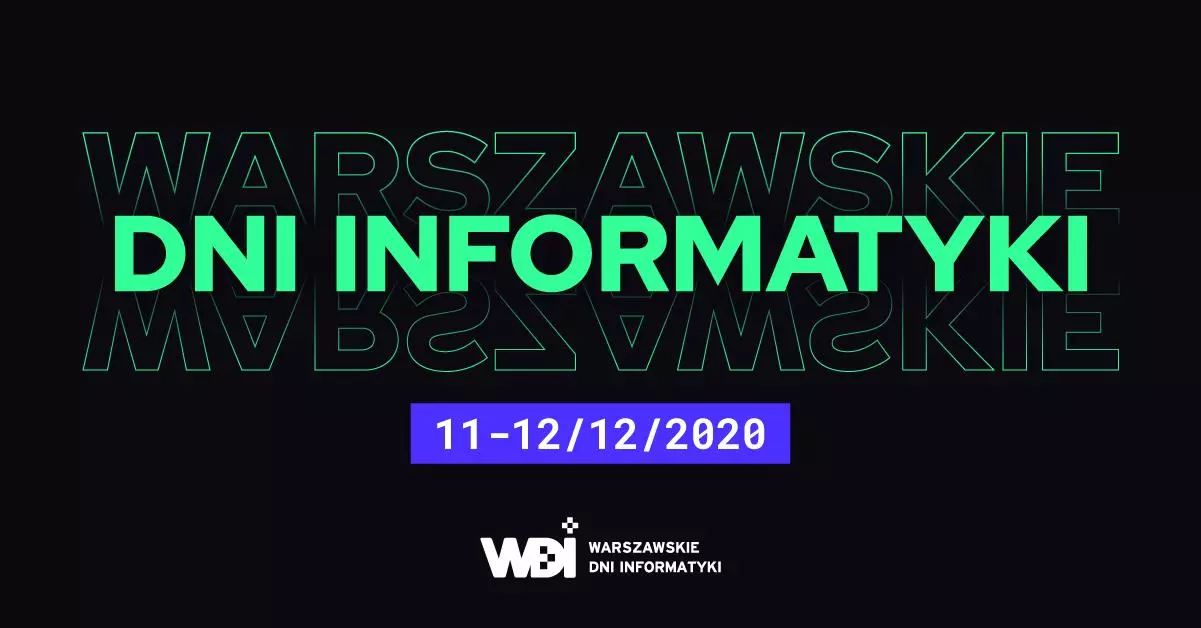 Warszawskie Dni Informatyki 2020