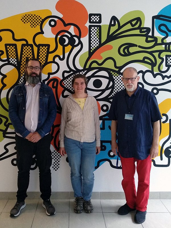 Delegacja wykładowców Uniwersytetu Sztuki i Designu - Universitatea de Artă şi Design w WIT