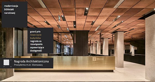 Grand Prix w Nagrodzie Architektonicznej Prezydenta Warszawy | Anna Nowokuńska-Maksymiuk/Studio Blisko