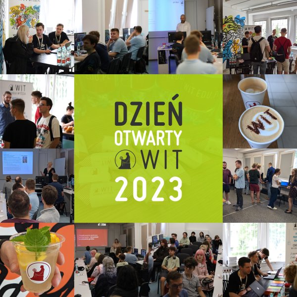 Dwa dni pełne inspiracji – podsumowanie Dnia Otwartego WIT 2023