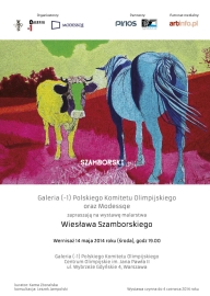Wystawa malarstwa Wiesława Szamborskiego w Galerii „-1”
