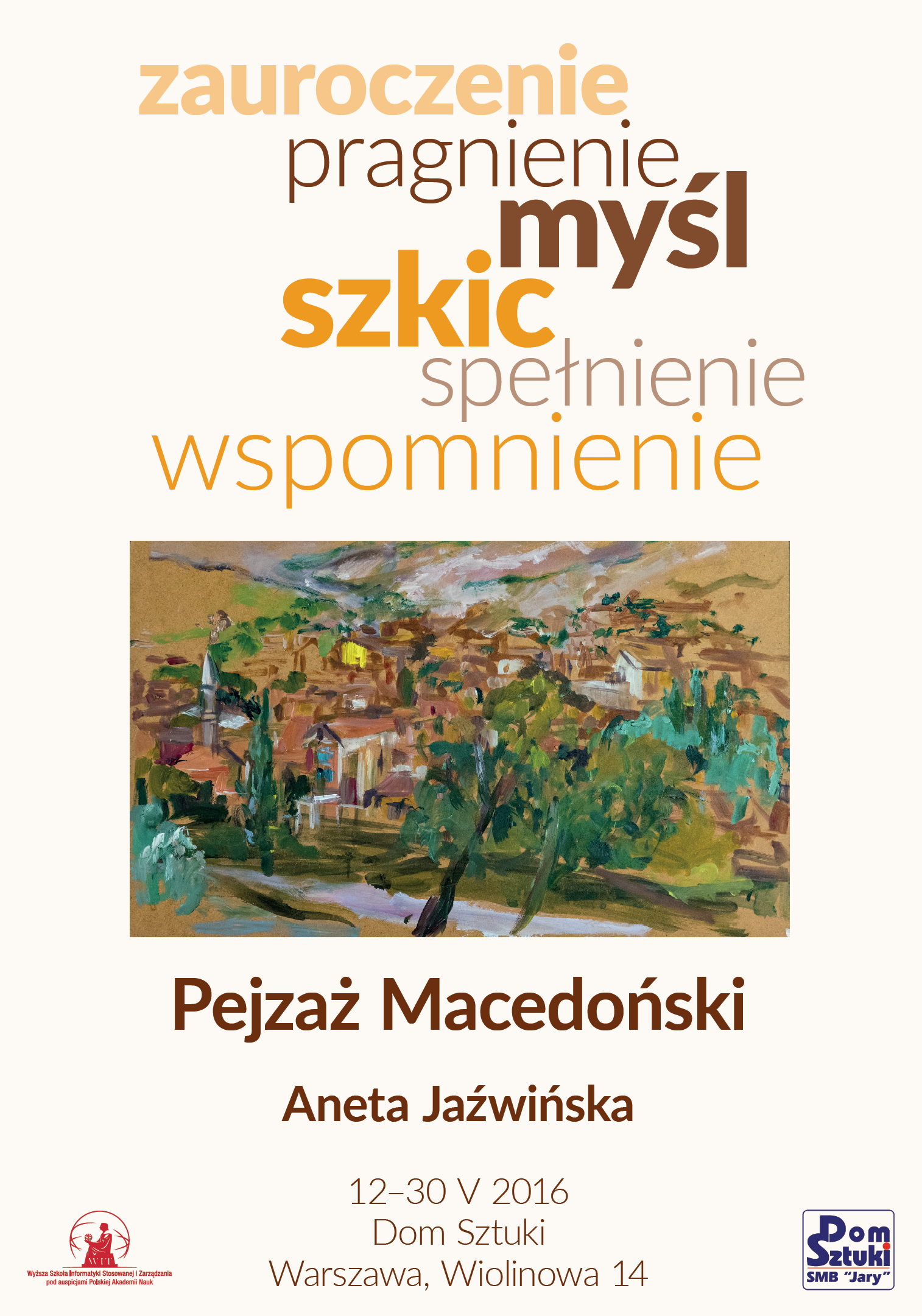 Wystawa Pejzaż Macedoński Aneta Jaźwińska