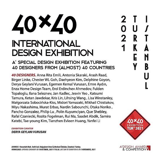 Małgorzata Sobocińska-Kiss: 40x40 Design Exhibition