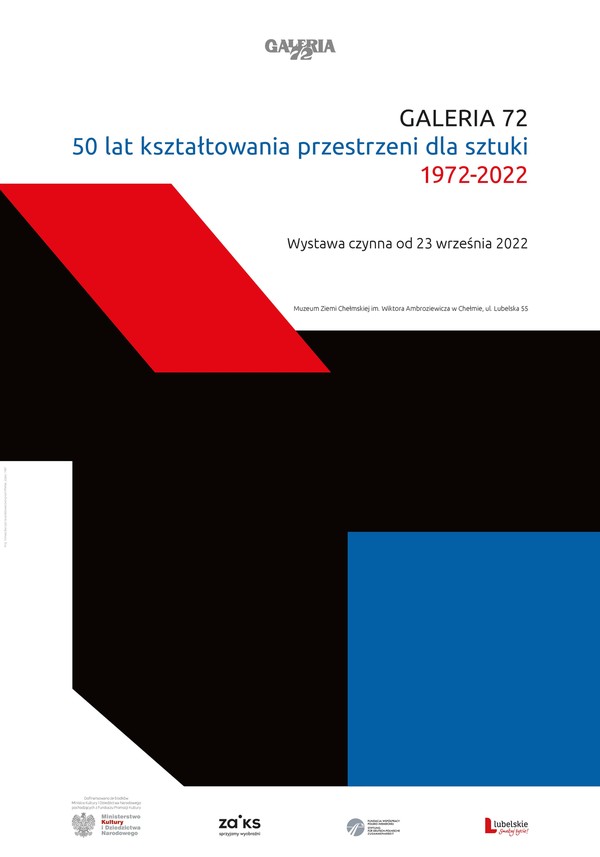 50 lat kształtowania przestrzeni dla sztuki 1972–2022