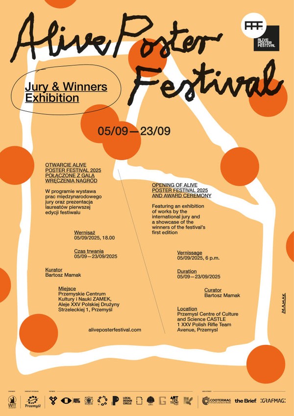 Alive Poster Festival 2025 - wystawa prac międzynarodowego jury