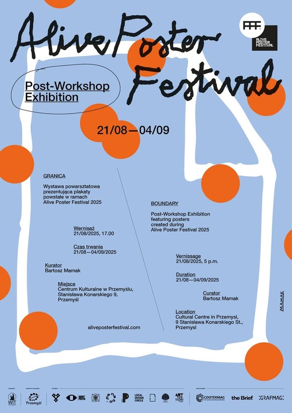 GRANICA - wystawa powarsztatowa Alive Poster Festiwal 2025