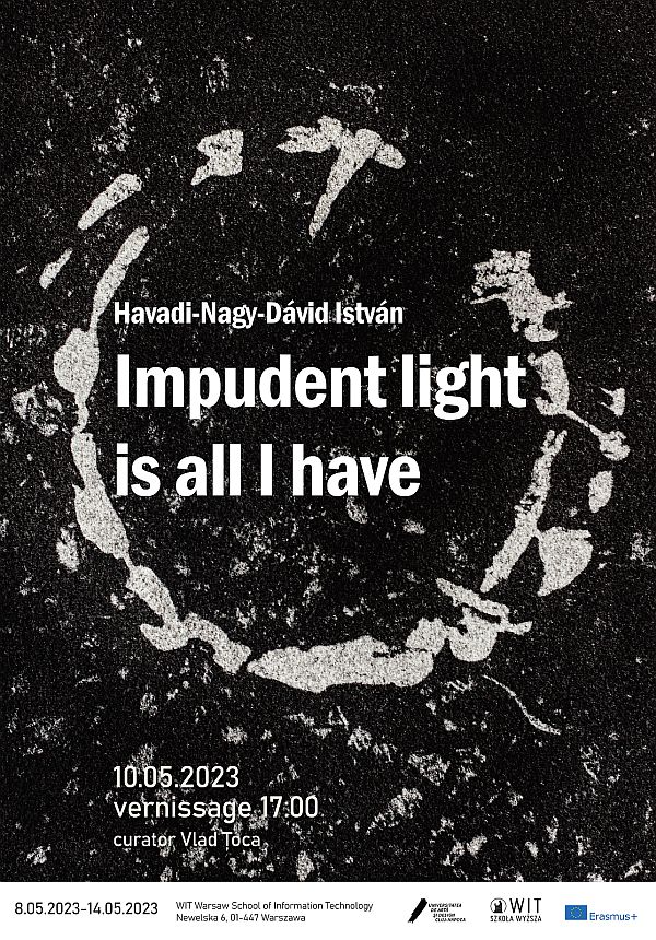Havadi-Nagy-Dávid István: Impudent light is all I have