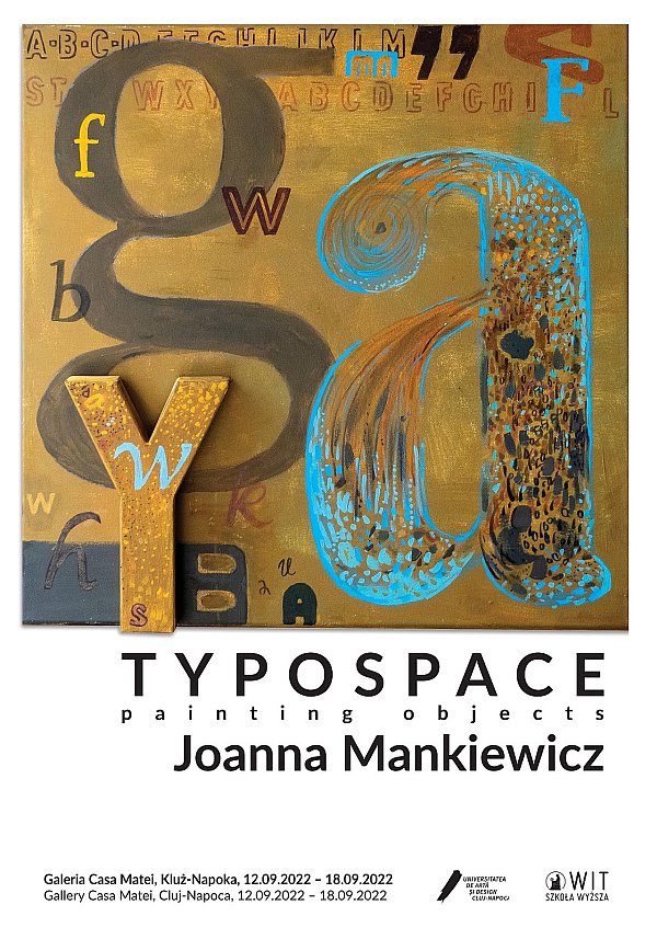 Joanna Mankiewicz: Typospaces. Painting objects