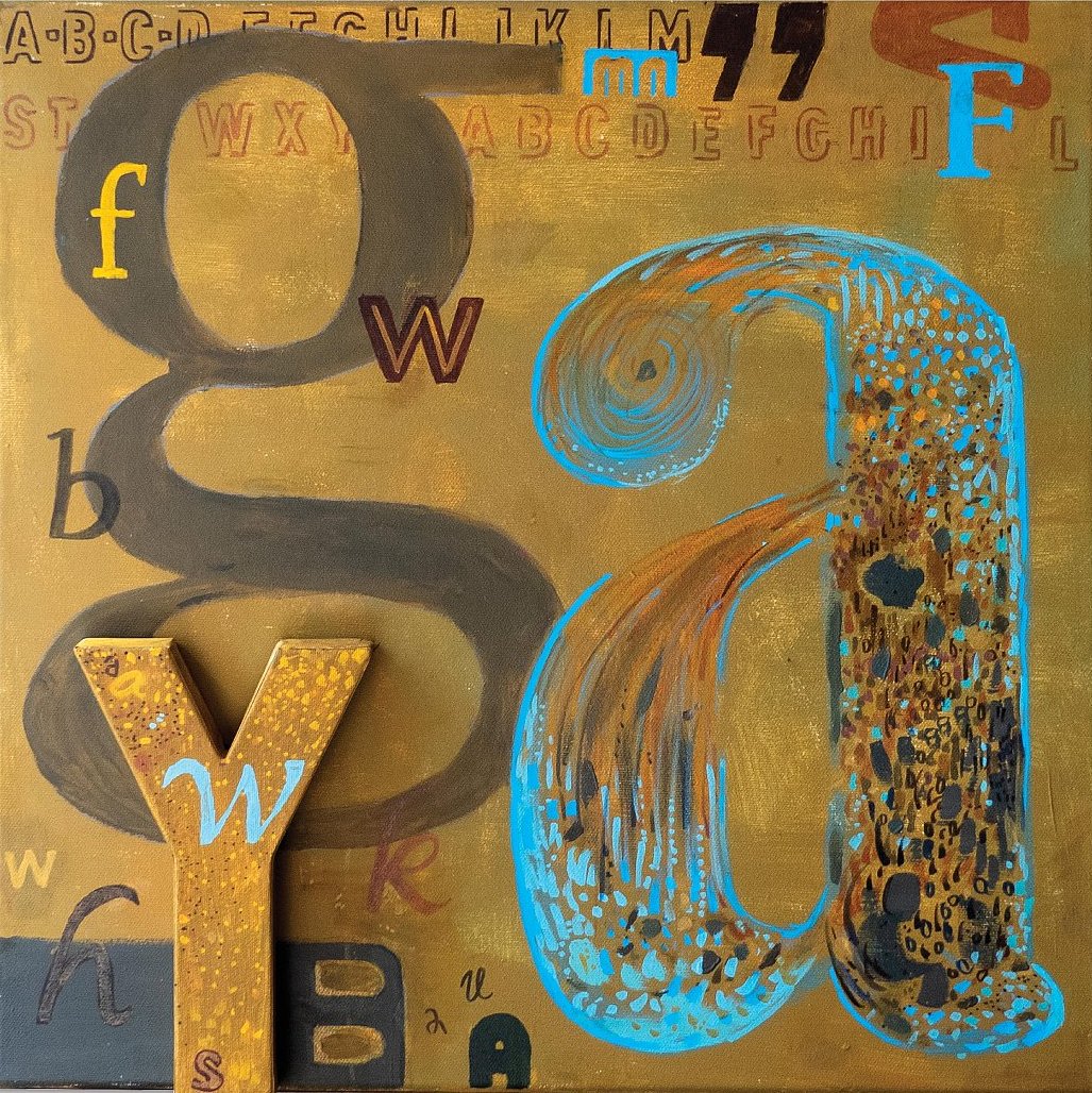 Joanna Mankiewicz: Typospace - painting objects