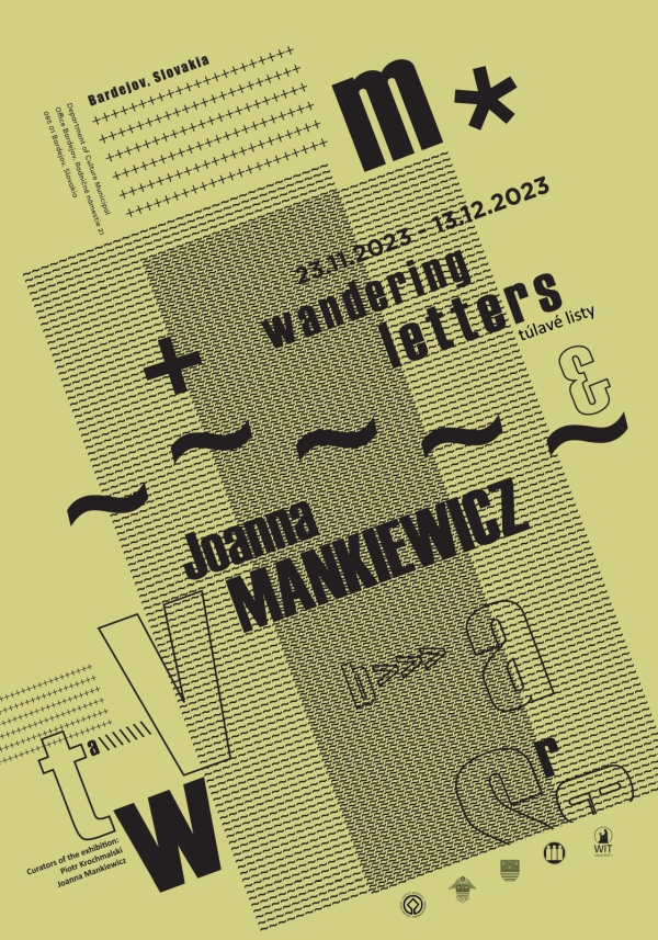 Joanna Mankiewicz: Wędrujące litery