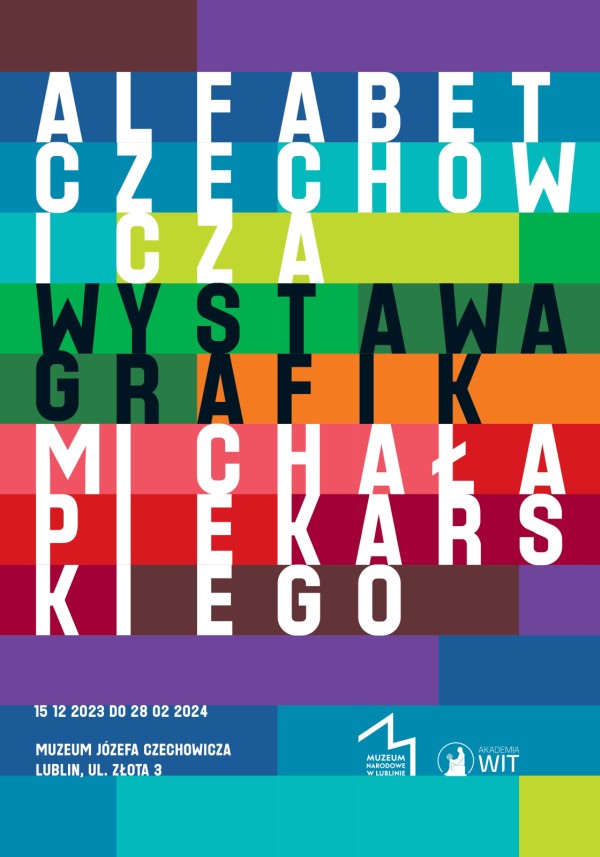 Alfabet Czechowicza wystawa grafik Michała Piekarskiego