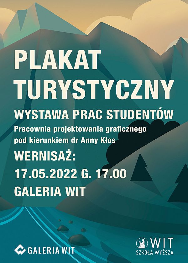 Plakat turystyczny - prace studentów grafiki WIT