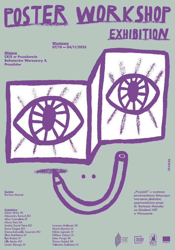 Poster Workshop Exhibition - Przyjaźń