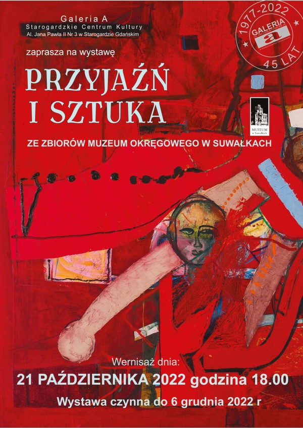 Przyjaźń i sztuka - wystawa ze zbiorów Muzeum Okręgowego w Suwałkach