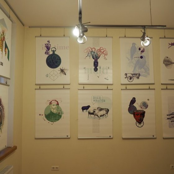 Wystawa plakatów w Centrum Kultury Polskiej w Daugavpils