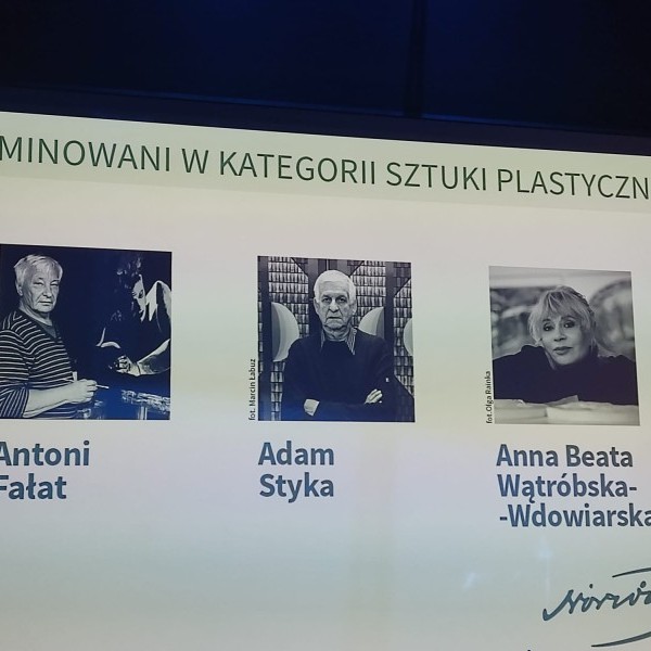 Profesor Adam Styka nominowany do nagrody im. Cypriana Kamila Norwida